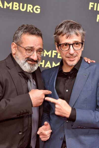 Georges Khabbaz and the Canadian filmmaker Philippe Falardeau (1)